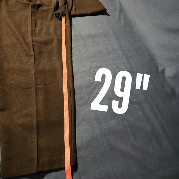 Worthington Plus Size Pleated Straight Leg Dress Pants Suitable For Work - Picture 4 of 11